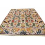 WILLIAM MORRIS DESIGN CARPET, 286cm x 230cm, Arts and Crafts inspired.