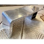 AVIATOR LOW TABLE, aluminium airplane wing design, 120cm L x 48cm H x 58cm W.