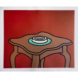 PATRICK CAULFIELD 'Occasional Table', 1978, original screenprint on wove paper, signed in pencil,