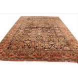 FINE NORTH WEST PERSIAN CARPET, 340cm x 233cm,