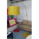 FOSCARINI TWIGGY FLOOR LAMP, by Marc Sadler, yellow finish, 210cm H.