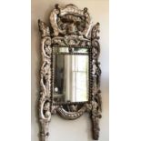 VENETIAN WALL MIRROR, early 19th century,