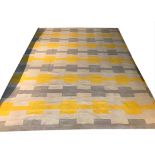 SWEDISH DESIGN KILIM, 305cm x 251cm.