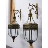 ORANGERY WALL HANGING LANTERNS, French provincial inspired.