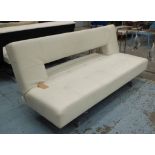 DWELL PISA SOFA BED, 187cm L x 89cm H x 89cm D overall (with slight faults).