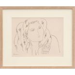 HENRI MATISSE collotype - L12, on Velin d'Arches paper, edition: 30, 1943.
