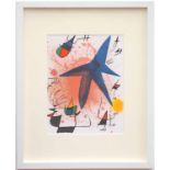 JOAN MIRO The Star, lithograph, 1972, Cramer 160/2, 32cm x 25cm, framed and glazed.