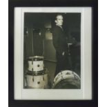 JOHN STODDART 'Charlie Watts - Rolling Stones', hand printed and embossed photo,