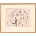 HENRI MATISSE 'Collotype 16', 1943, on velin d'arches Edition: 30,