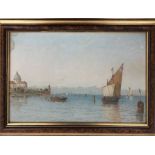 AFTER GEORGE STANFIELD WALTERS 'San Pietro, Venice', chroma lithograph, 24cm x 39cm,