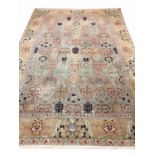 EXCEPTIONAL TABRIZ SAFAVID DESIGN CARPET, 430cm x 300cm,