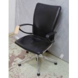 COMFORTO DESK CHAIR, contemporary design, 96cm H (slight faults).