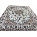 FINE ISPHAHAN DESIGN PERSIAN CARPET, 415cm x 318cm,