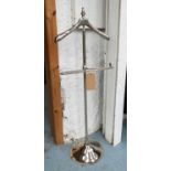 VALET STAND, French Art Deco style, 128cm H.