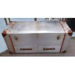 AVIATOR TRUNK, 110cm x 40cm x 50cm.