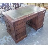 PEDESTAL DESK,