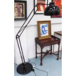 ANGLE POISE STYLE FLOOR STANDING LAMP, 180cm H.