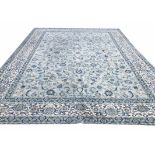 FINE PERSIAN ISPHAHAN DESIGN CARPET, 390cm x 307cm,