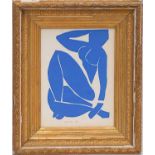 HENRI MATISSE, original lithograph from the 1954 edition after Matisse's cut outs,
