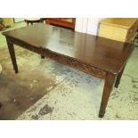 PARTNERS WRITING TABLE, early 20th century oak,