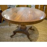 BREAKFAST TABLE, Regency circular,