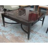 JUSTIN VAN BREDA ALEXANDER LOW TABLE, 100cm sq. x 46cm H.