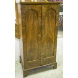 COLLECTORS CABINET, George III mahogany with two doors enclosing thirty drawers,