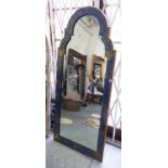 JULIAN CHICHESTER QUEEN ANNE MIRROR, blue and gilt border, 161cm H x 70cm W.