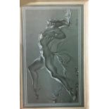 ANTHONY BRANDT (1925-2009), 'Nude study, Ecstasy', artist proof lithograph 64cnm x 110cm,