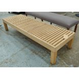 EFFEGIBI SAUNA STOOL, 179cm x 60cm x 35cm.