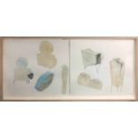 TREVOR FLYNN (b 1955), 'Sculpture studies' pencil and watercolour, 39cm x 76cm, framed,