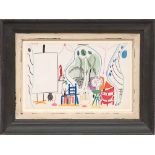 PABLO PICASSO, lithograph, studio suite: Californie, 23cm x 40cm, framed.