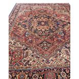 ANTIQUE HERIZ SERAPI CARPET, 330cm x 257cm.