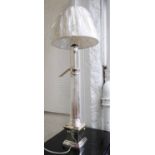 RALPH LAUREN HOME REGENCY COLUMN TABLE LAMP, with shade, 95cm H (plug lacking).