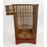 ORIENTAL BIRD CAGE, late 19th/early 20th century, 47cm H approx.