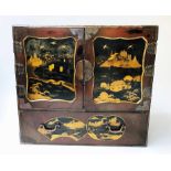 MEIJI CABINET, late 19th century,