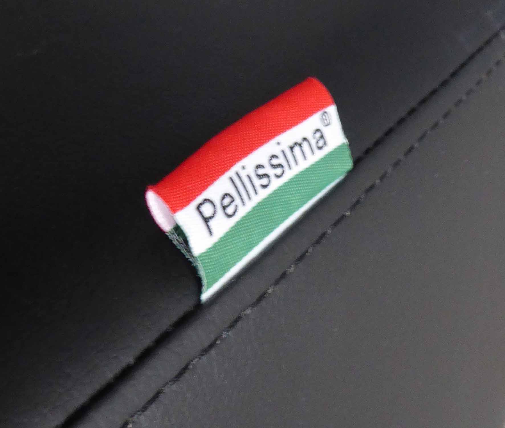 PELLISSIMA ARMCHAIR, vegan leather finish, 96cm W. - Image 2 of 2