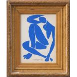 HENRI MATISSE, original lithograph, from the 1954 edition after Matisse's cut outs,