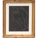 HENRI MATISSE, original woodcut, edition 950, Les Miroirs profond, Pierre a feu 1947 Maeght,