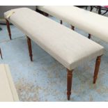 HALL SEAT, in the English Country House style, 150cm x 40cm x 50cm.