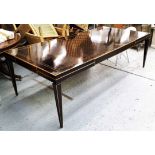 PAOLO MOSCHINO FOR NICHOLAS HASLAM ALLIER DINING TABLE, 120cm W x 241cm L x 77cm H,