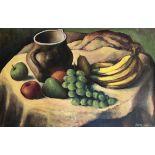 CHARLES LEVIER (1920-2003) (Maurice Verrier), 'Still life', oil on canvas signed, 60cm x 40cm.