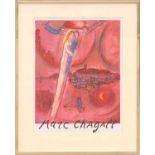 MARC CHAGALL, 'The song of songs' lithograph, plate signed, 58cm x 44cm.