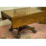 PEMBROKE TABLE, William IV mahogany circa 1830,