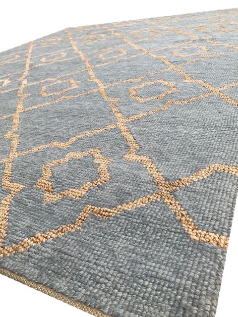 CONTEMPORARY CARPET, 305cm x 244cm, wool and jute Moroccan design. - Image 2 of 2