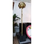 MAISON JANSEN STYLE PALM TREE FLOOR LAMP, 164cm H.