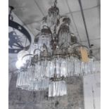 CHANDELIER, multi branch, three tier,