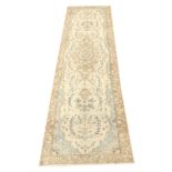 VINTAGE KERMAN RUNNER, 242cm x 70cm.