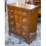 BACHELOR'S CHEST, similar to previous lot, 79cm H x 62cm W x 33cm D.