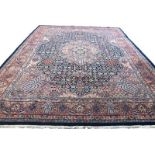 ANTIQUE SAFAVID DESIGN PERSIAN TABRIZ CARPET, 384cm x 293cm.